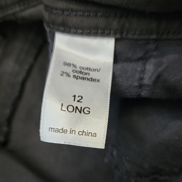 Maurices Black Straight-Leg Chinos with Button Waist - Picture 4 of 7